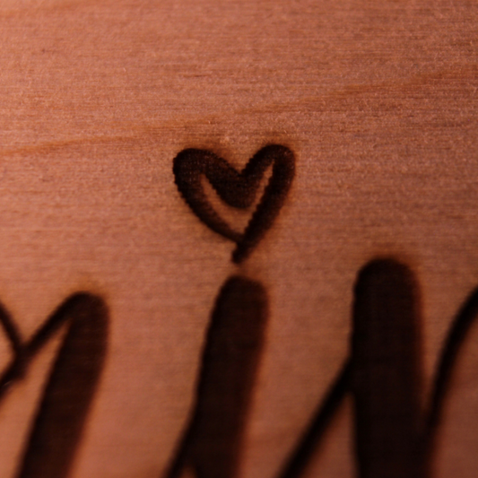 Grußkarte LIEBE "Je t'aime"