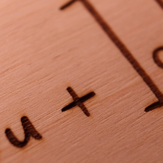 Grußkarte LIEBE "Du + Ich = ❤️"