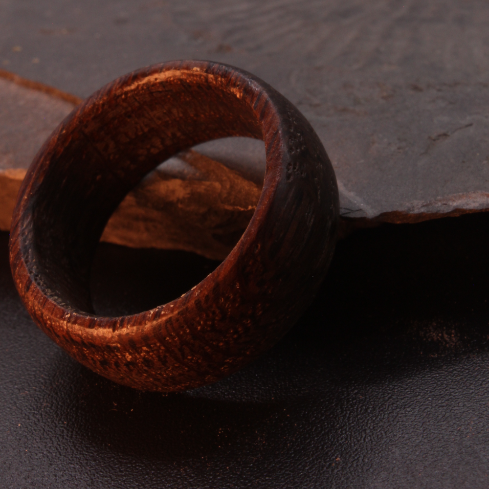 Recycelter Holzring Schwarz - Projekt Schublade