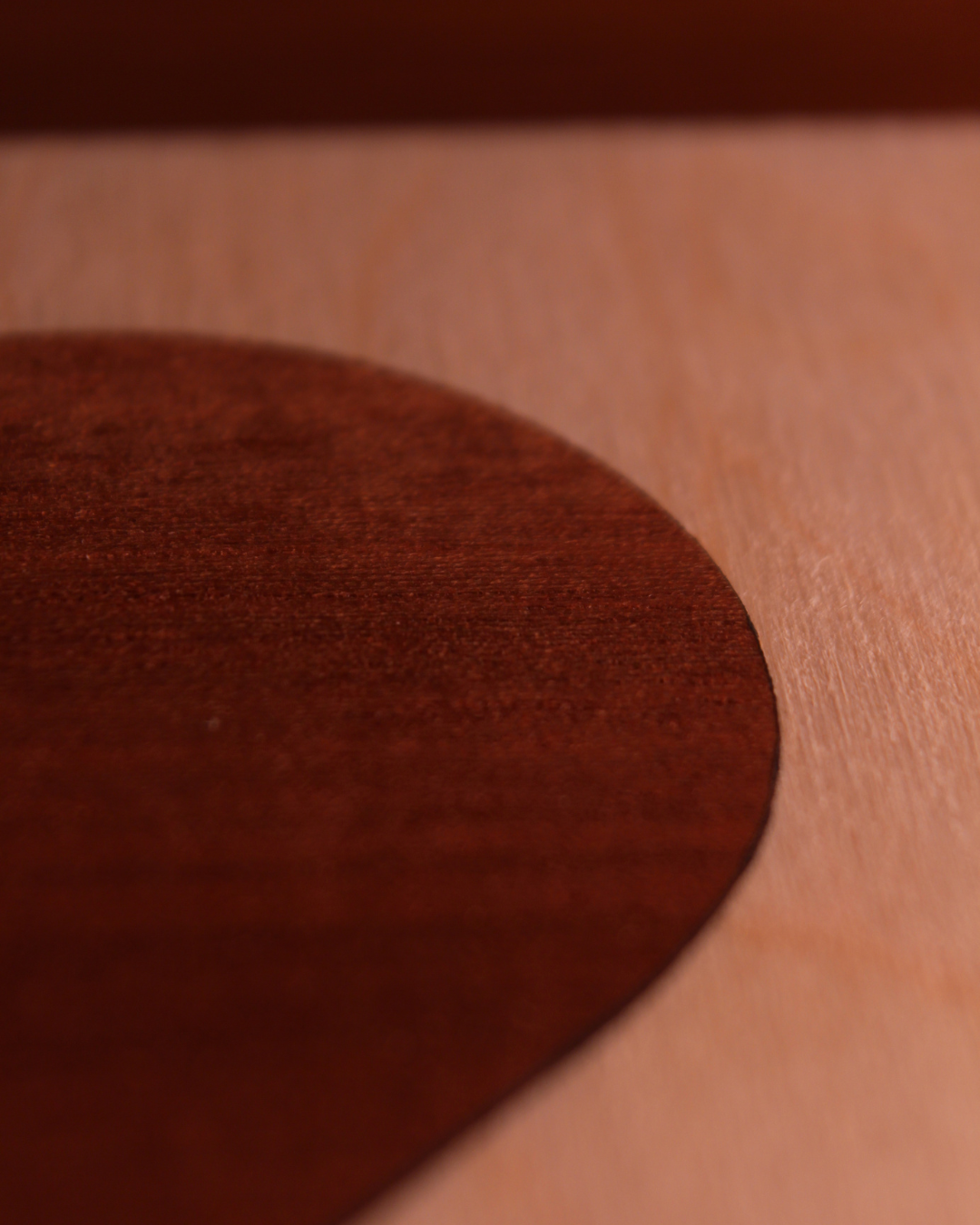 Grußkarte HERZ Dunkel