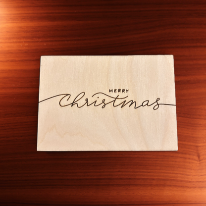 Grußkarte MERRY CHRISTMAS 1