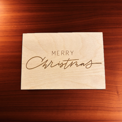 Grußkarte MERRY CHRISTMAS 2