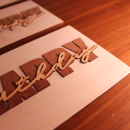 Grußkarte HAPPY BIRTHDAY 01