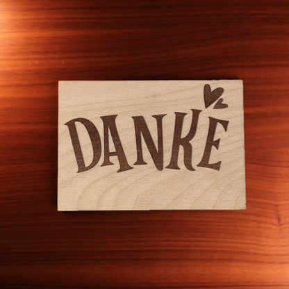 Grußkarte DANKE