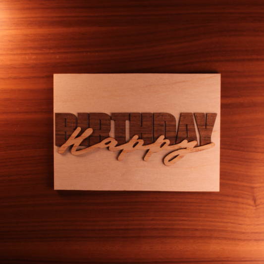 Grußkarte HAPPY BIRTHDAY 02