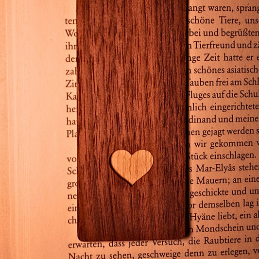 Lesezeichen Herz