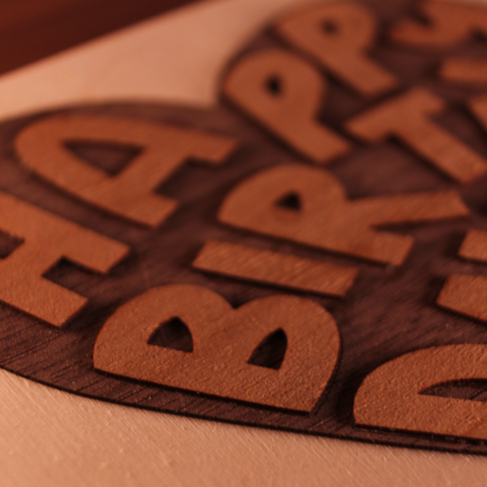 Grußkarten Einzeln HAPPY BIRTHDAY