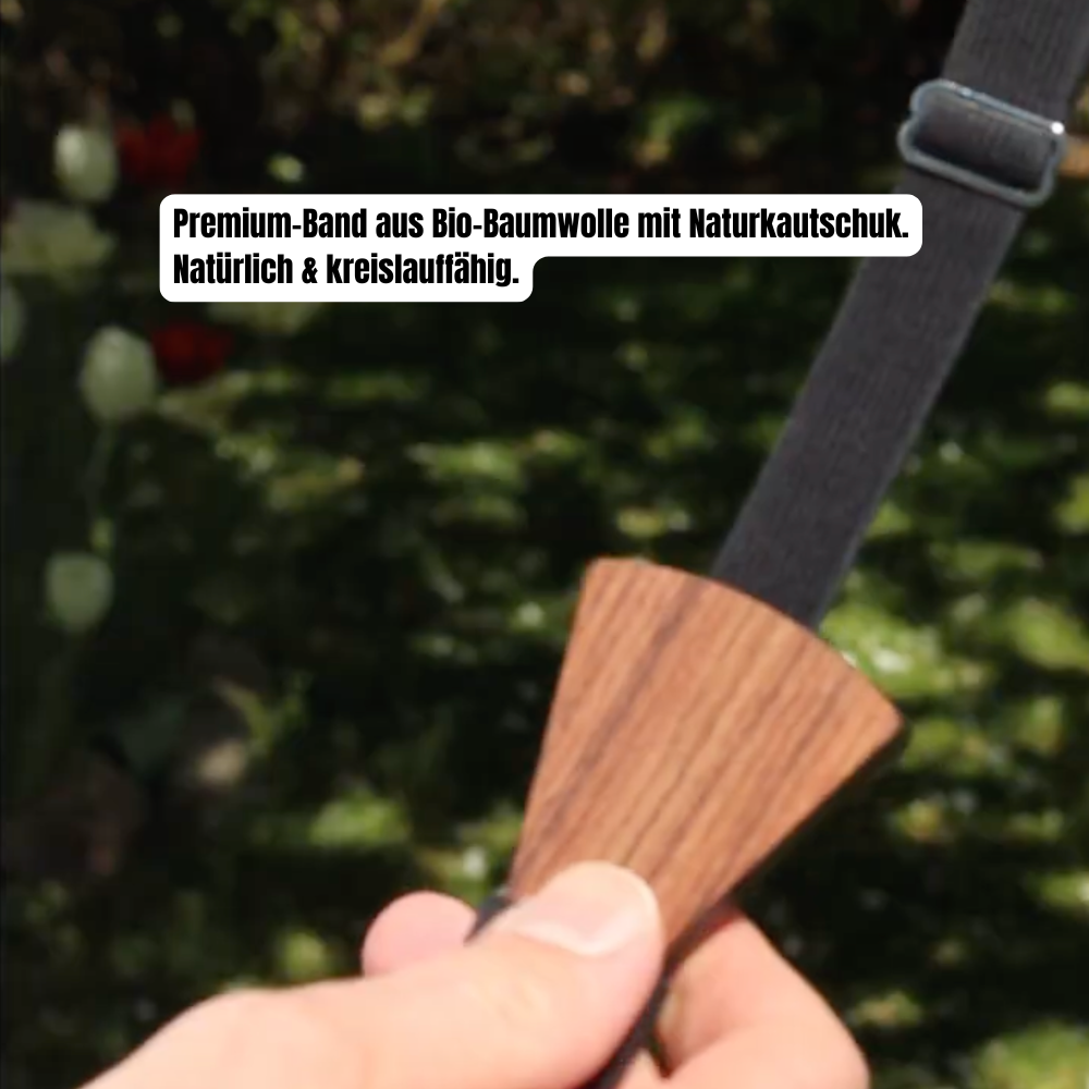 Holzfliege Recycelt Zweifarbig - Personalisierbar